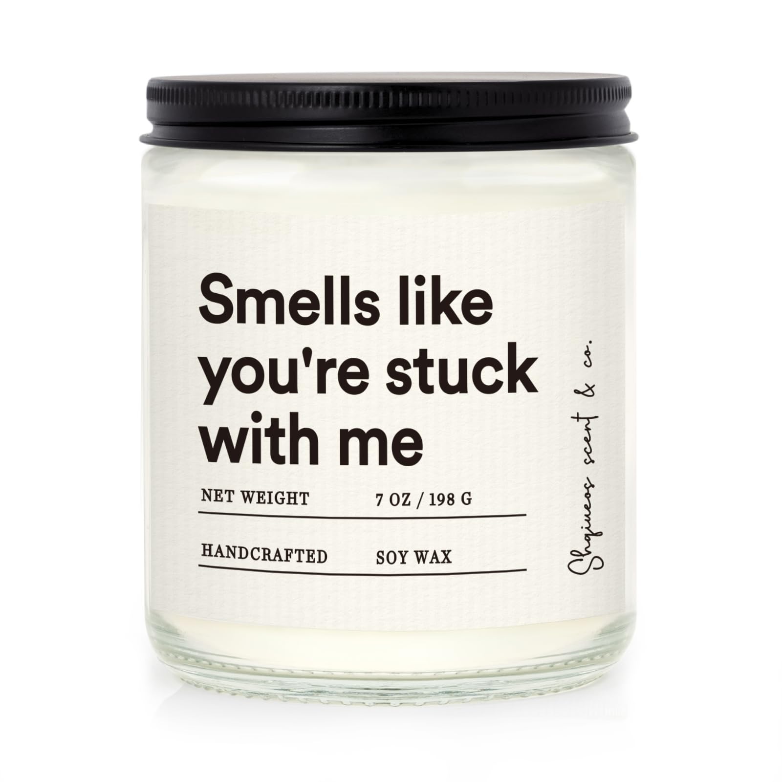 Click to get Shqiueos Funny Anniversary Candle Gifts for Boyfri