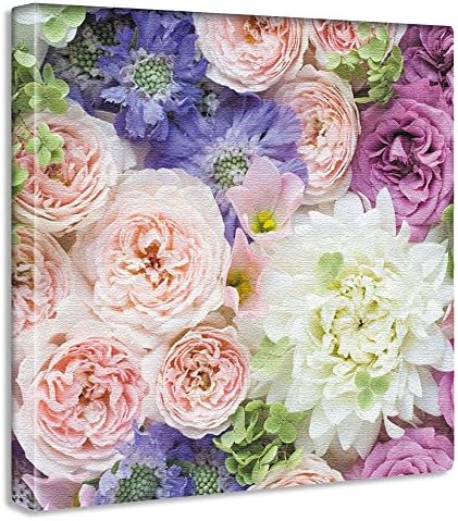 Amazon Co Jp 花 ダリア アートパネル 30cm 30cm 日本製 ポスター おしゃれ インテリア 模様替え リビング 内装 バラ 植物 自然 ファブリックパネル Yt 300 Pink 013 ホーム キッチン