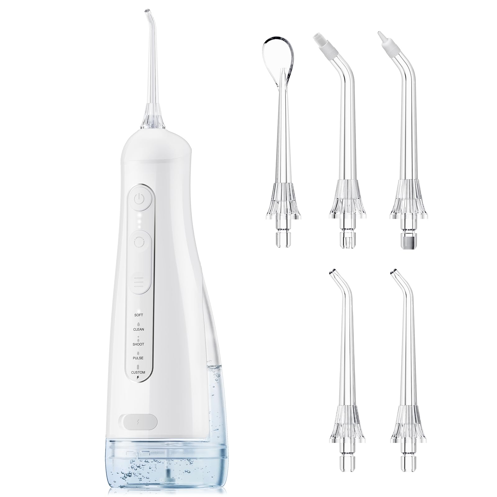 Amazon.co.jp: 口腔洗浄器 ジェットウォッシャー 5種類水流モード 5つ