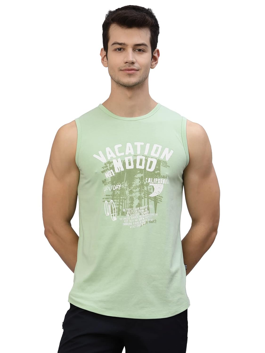 Rigo Men’s Camouflage Slim Fit Vest