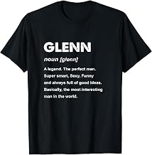 Glenn Name T-Shirt