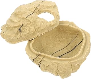 Supvox Kleine Crawler Versteckhöhle Für Reptilien Tropisches Regenwald Design Ideal Für Terrarien Als Versteck Für Leopardgeckos Und Andere Reptilien Farbe Und Muster Variabel product image