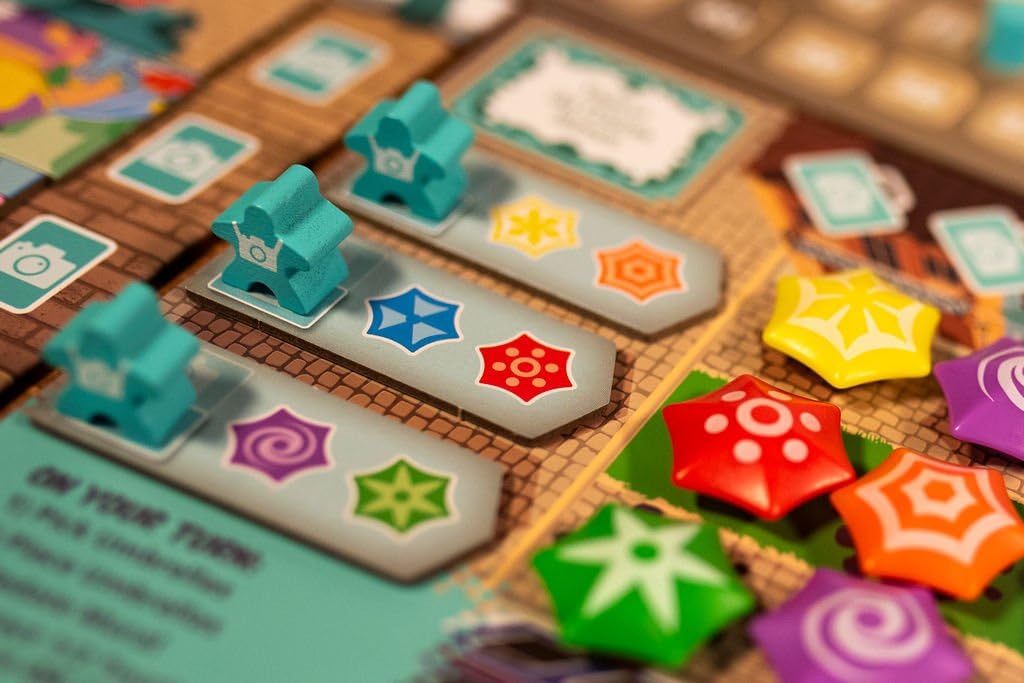 Agueda: City of Umbrellas, Strategy Board Game for 1 to 5 Players and Ages 10+ Mensa Select Winner - Image 4