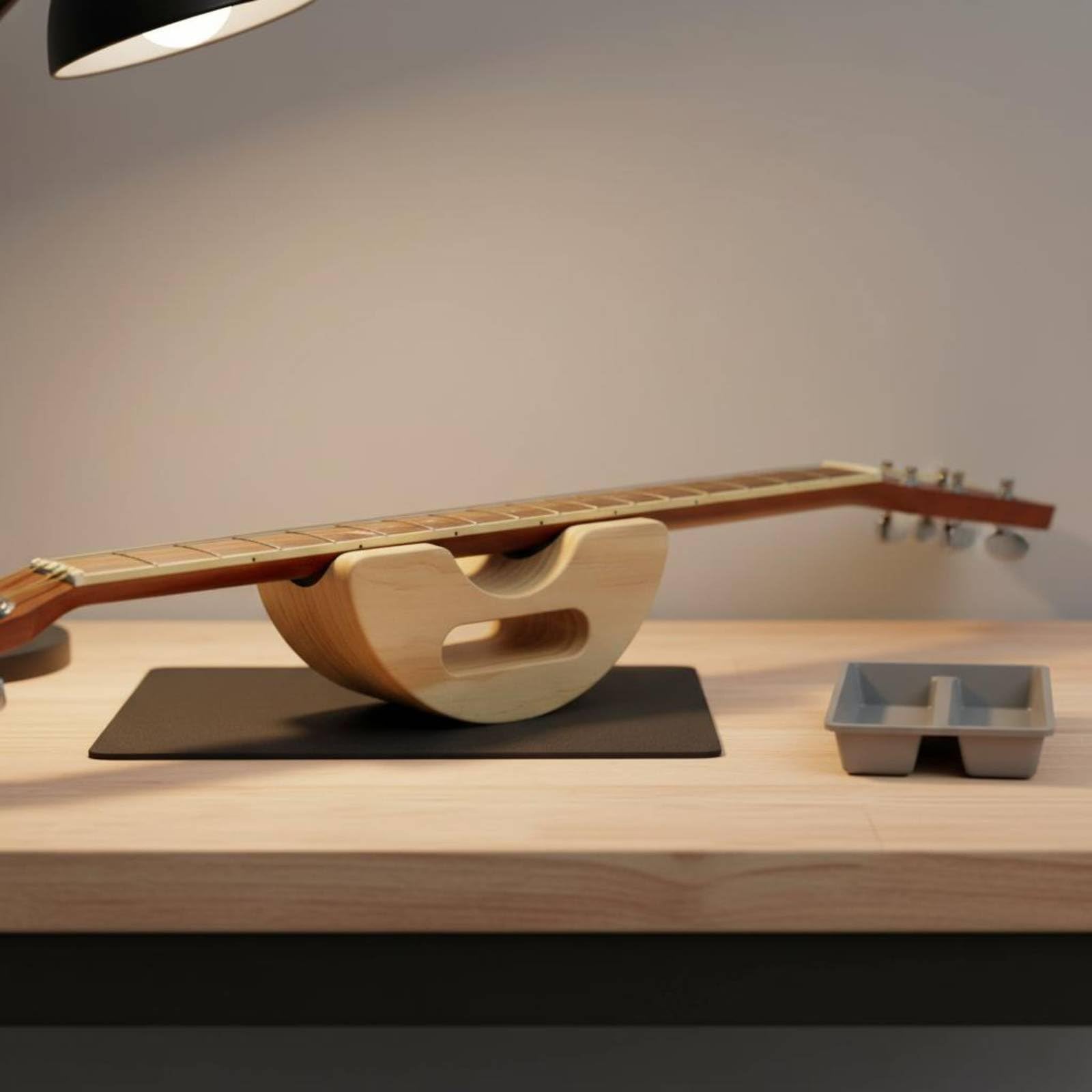 Supporto Collo Chitarra Antiscivolo Attrezzatura da Musica Protezione Antigraffio per Liutai, Supporto Per Manico Per Chitarra Classica