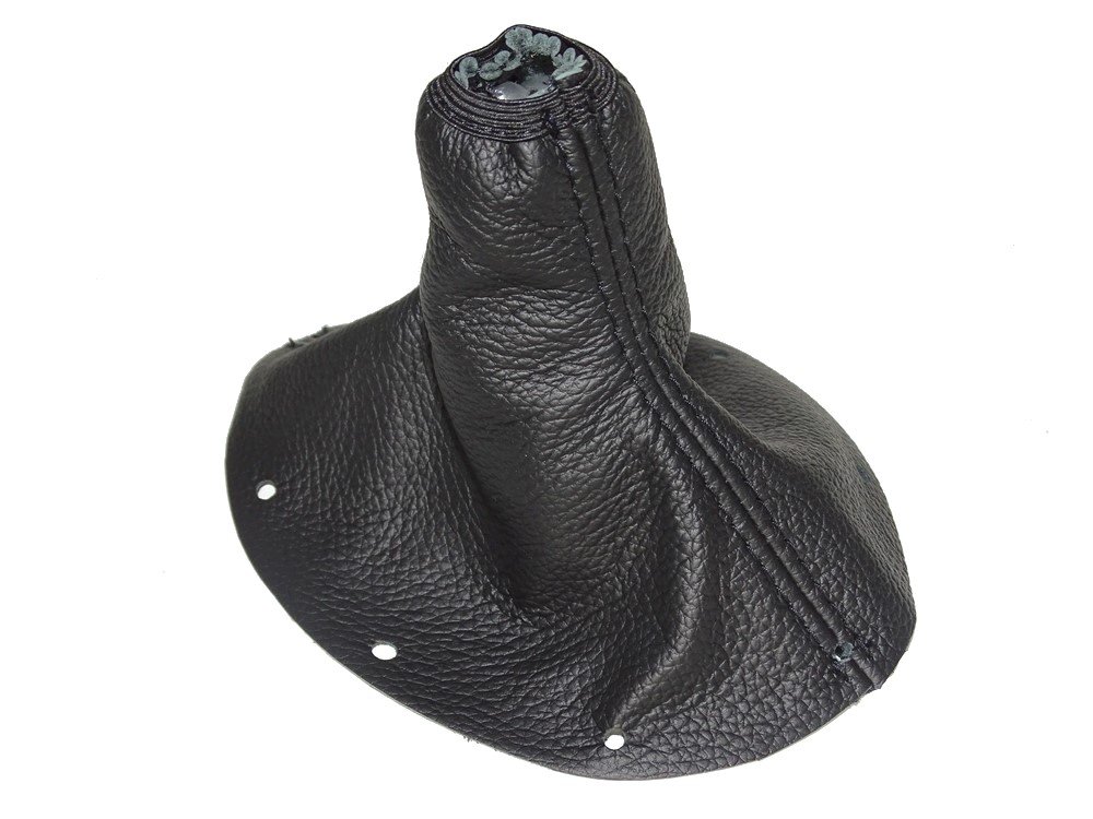 The Tuning-Shop for Audi TT 1998-2006 Shift Boot Black Genuine Leather