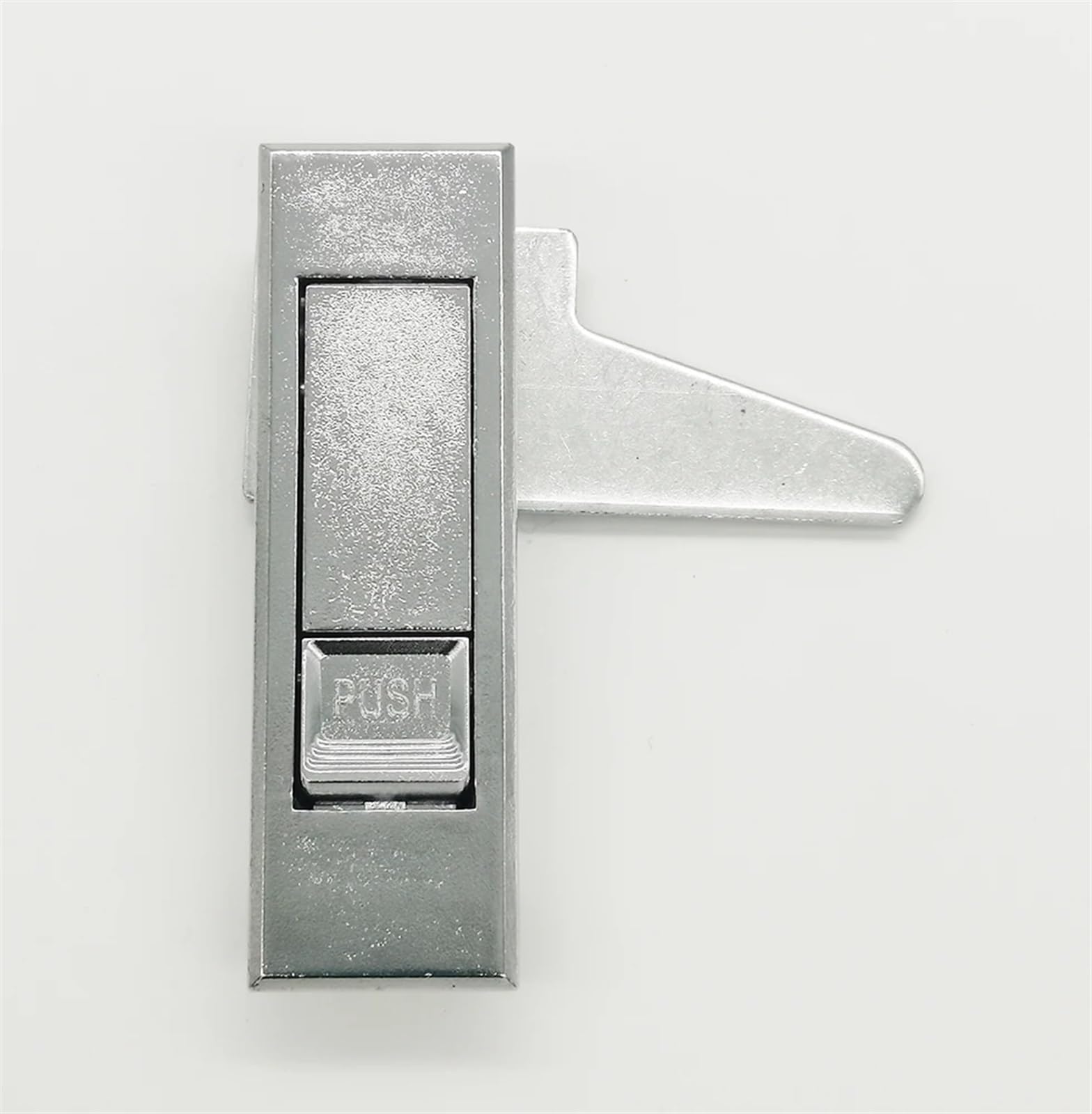 WPOIYHGBY MS603 Button Lock Power Distribution Cinet Door File Electric Box Plane Bounce Switch 1Pcs(White button no key)