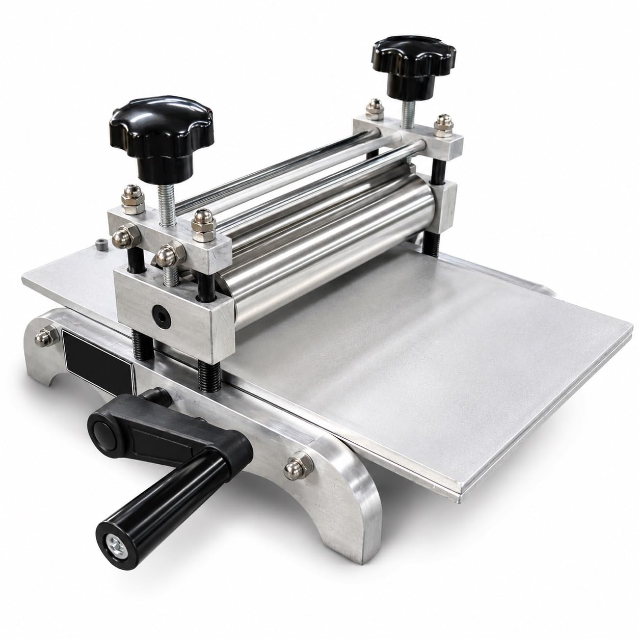 Handbetriebene Druckmaschine, Ätzpresse für den Druck, Flachdruckpresse | Einstellbare Rollenhöhe, Klarer Druck, Mühelose Bedienung, für Kupferstich und Holzschnitt