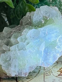 限定掲載　グリーンアポフィライト原石　② グリーンアポフィライト 原石 約2104g アポフィライト 天然石