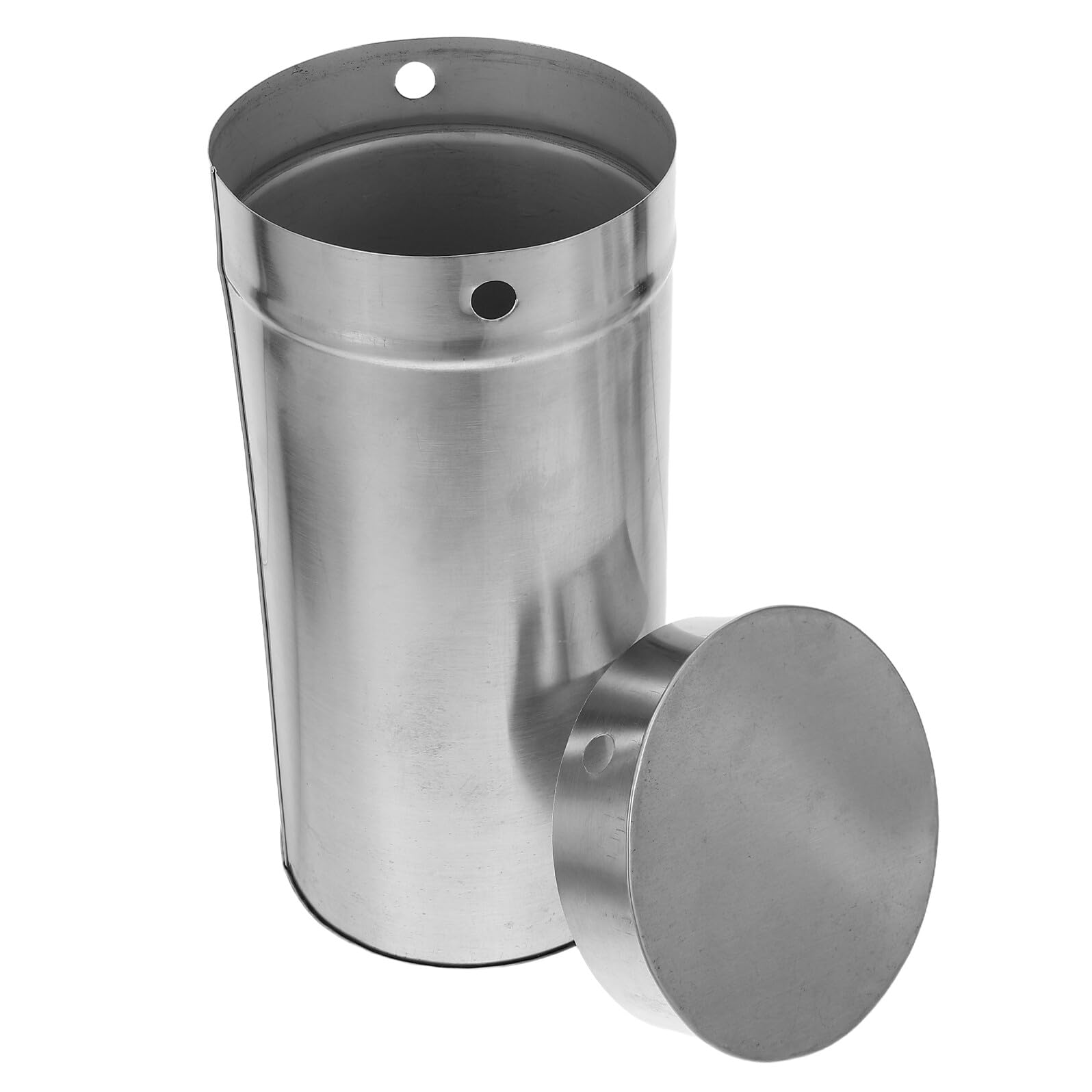 LIFKOME Placa De Petri De Acero Inoxidable Tubo De Acero Inoxidable Para Laboratorio Con Tapa Para Herramientas Cajas De