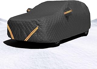 Anti-Hail Car Cover for Mazda 3 Hatchback | Outdoor Car Cover Waterproof Dustproof All-Weather Protection with Reflective ...