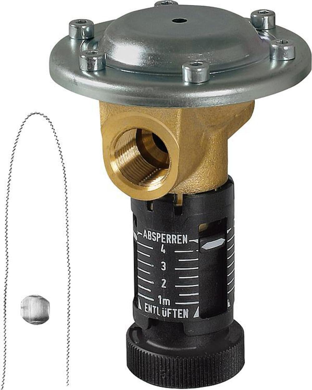 Afriso Membran-Antiheberventil MAV, 3/8", für ölführende Rohrleitungen