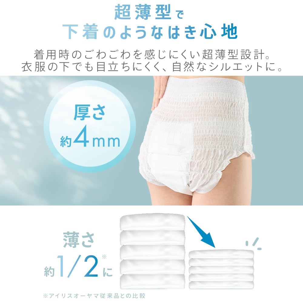 Amazon.co.jp: リフィール 快適下着 超薄型パンツ Mサイズ 24枚入 