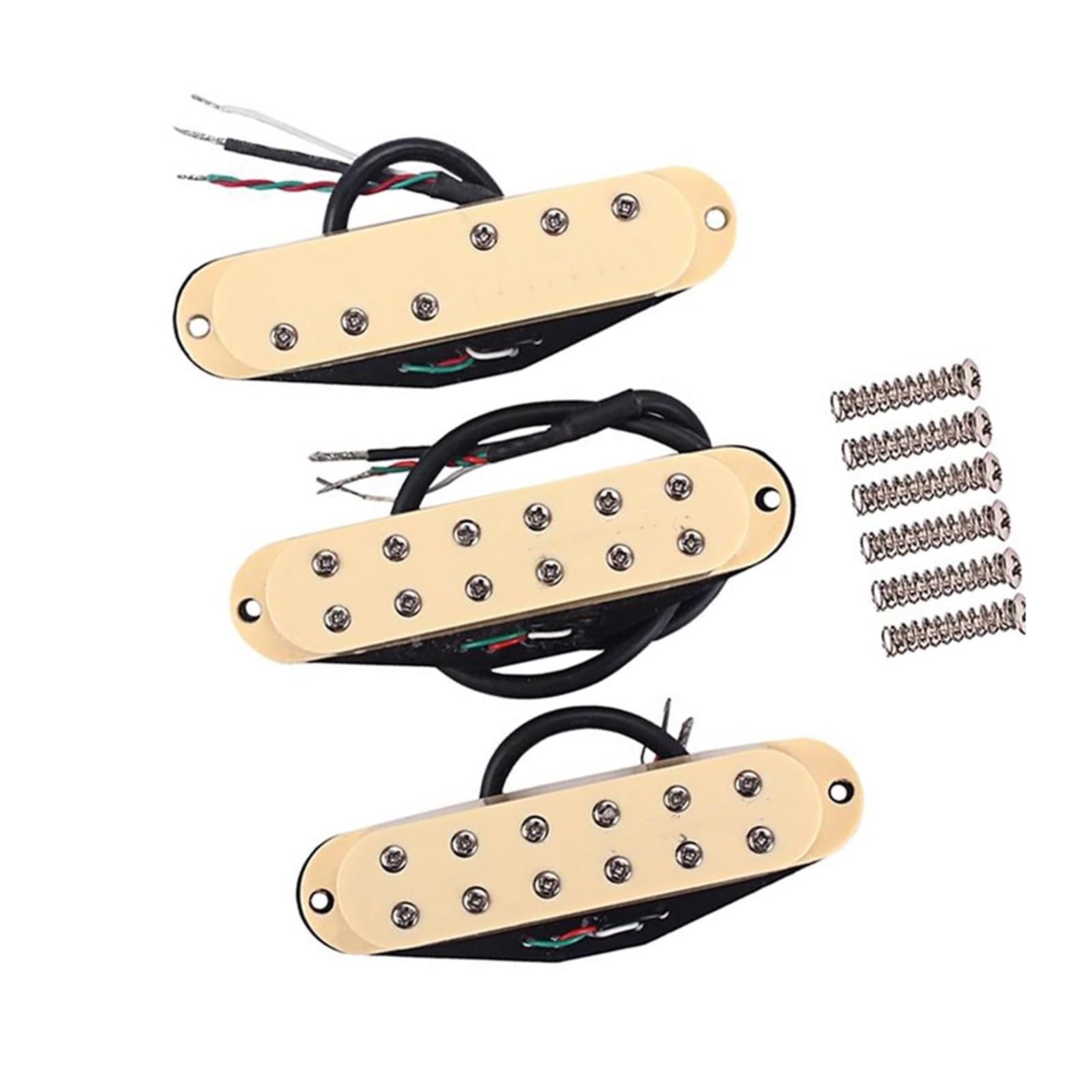 Pastillas Humbuckers De Tamaño De Bobina Única 3 Uds Para Reemplazo De Guitarra Eléctrica Pastilla Instrumento Guitarra