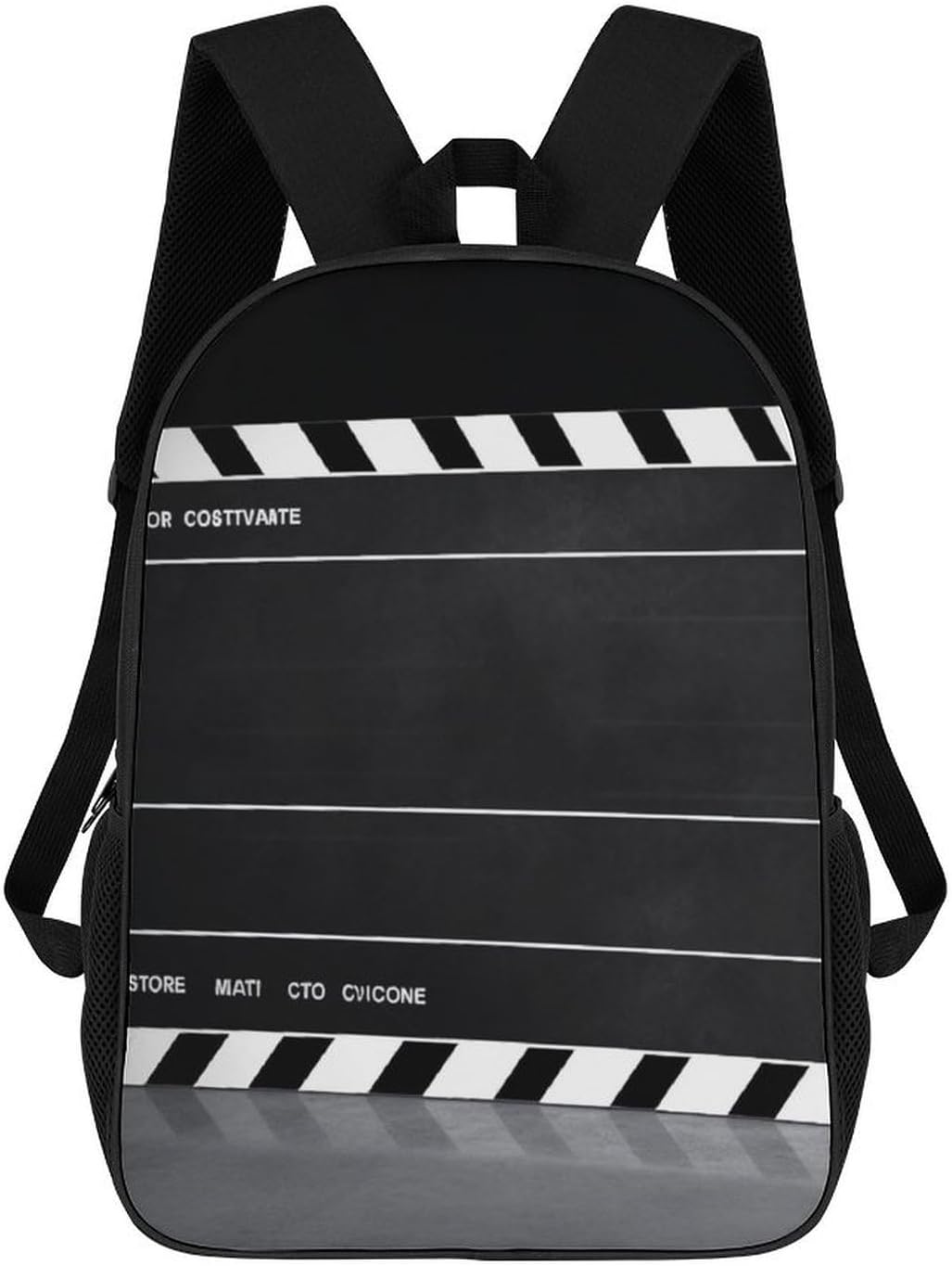 Classic Movie Clapboard Black 17 Inch Laptop Backpack for Business