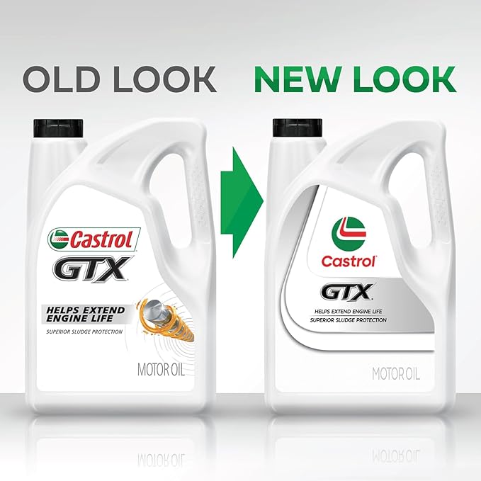 Castrol GTX 10W-30 Aceite de Motor Convencional 5 Cuartos miniatura 4