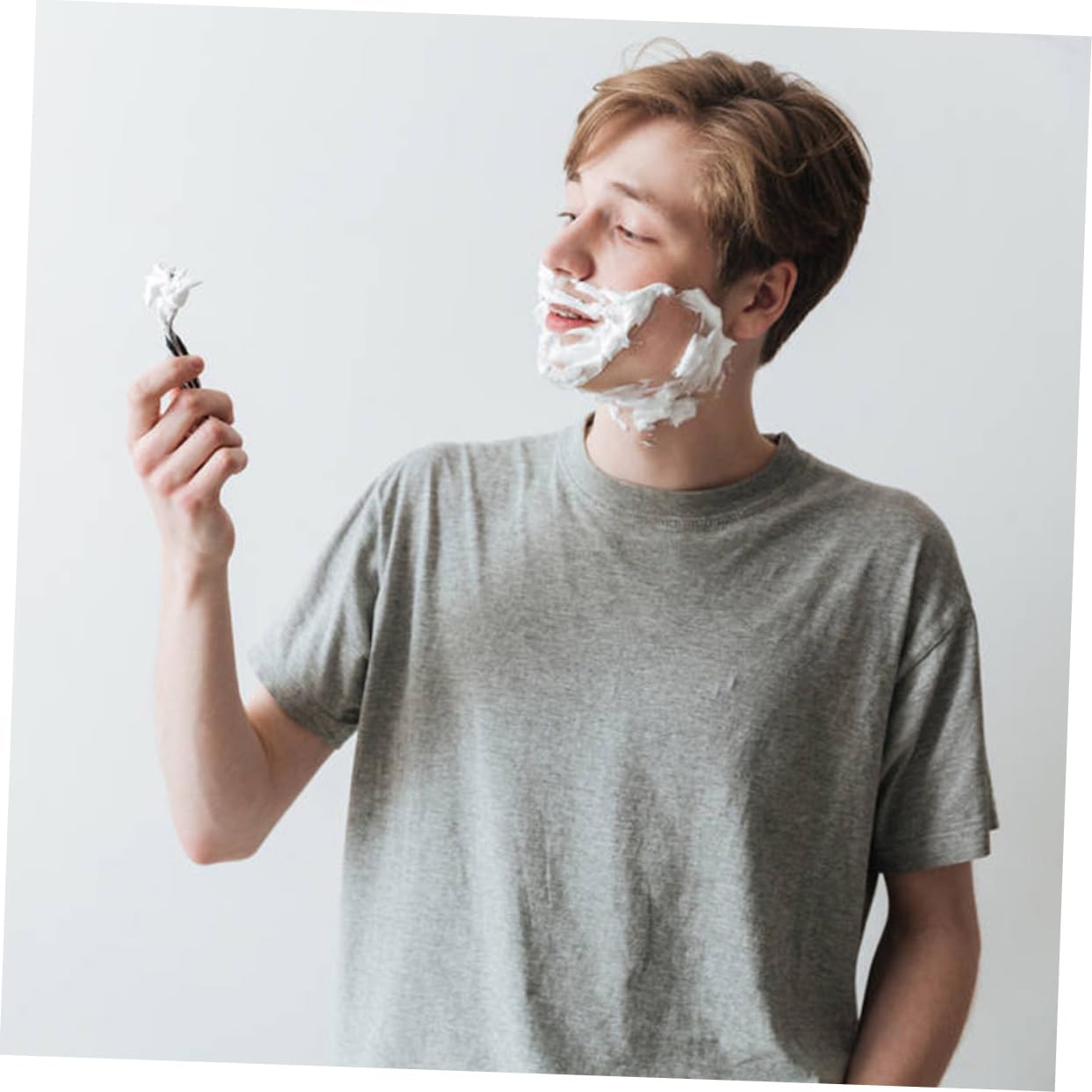 Kit Per La Della Maschile - Set Da Barba Per Uomo Set Con Sicurezza Pennello Da Barba Supporto Ciotola - Regali Per Papà Regali Per Fidanzato Regali Per Marito