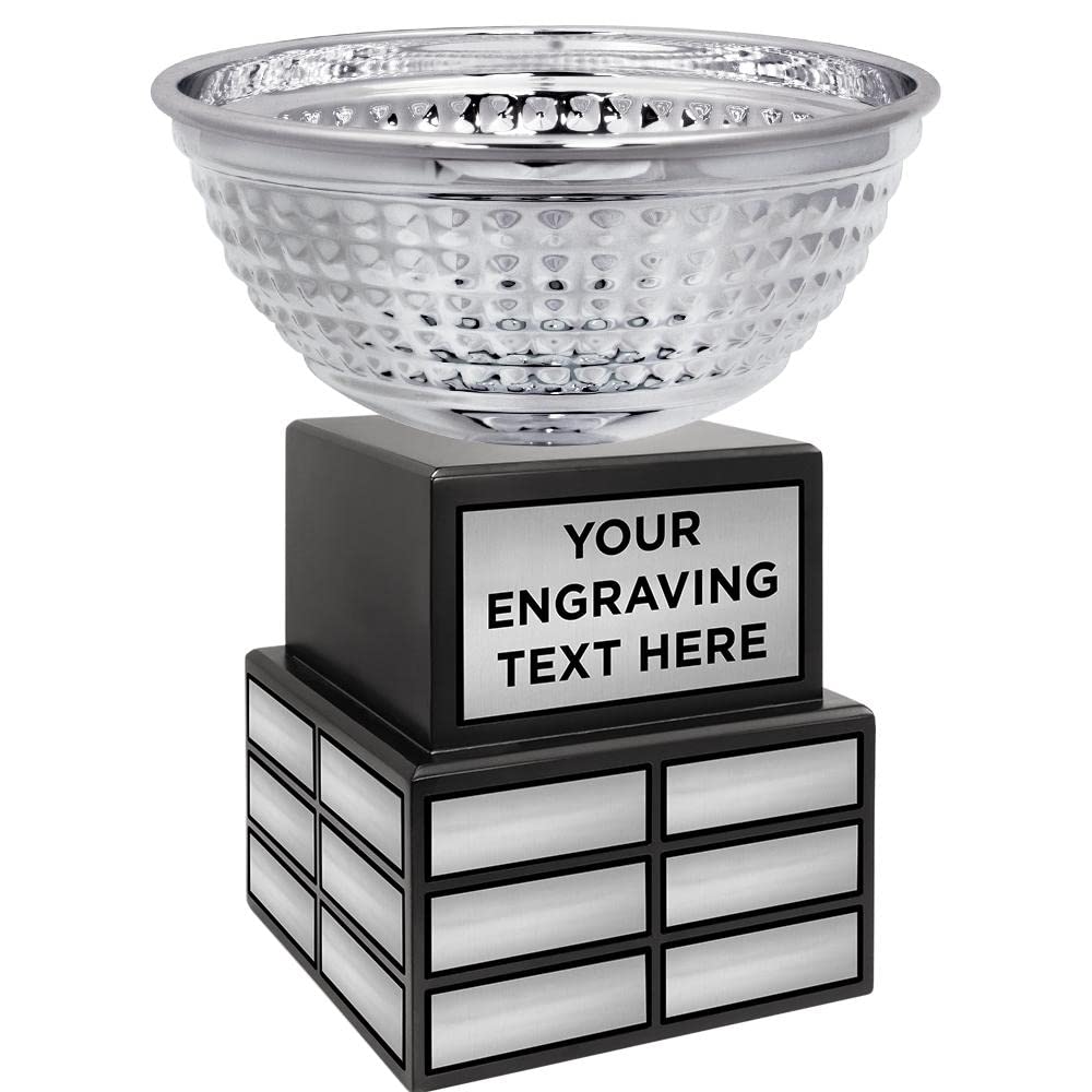 11 1/4" Masters Bowl Perpetual Trophy Custom Award
