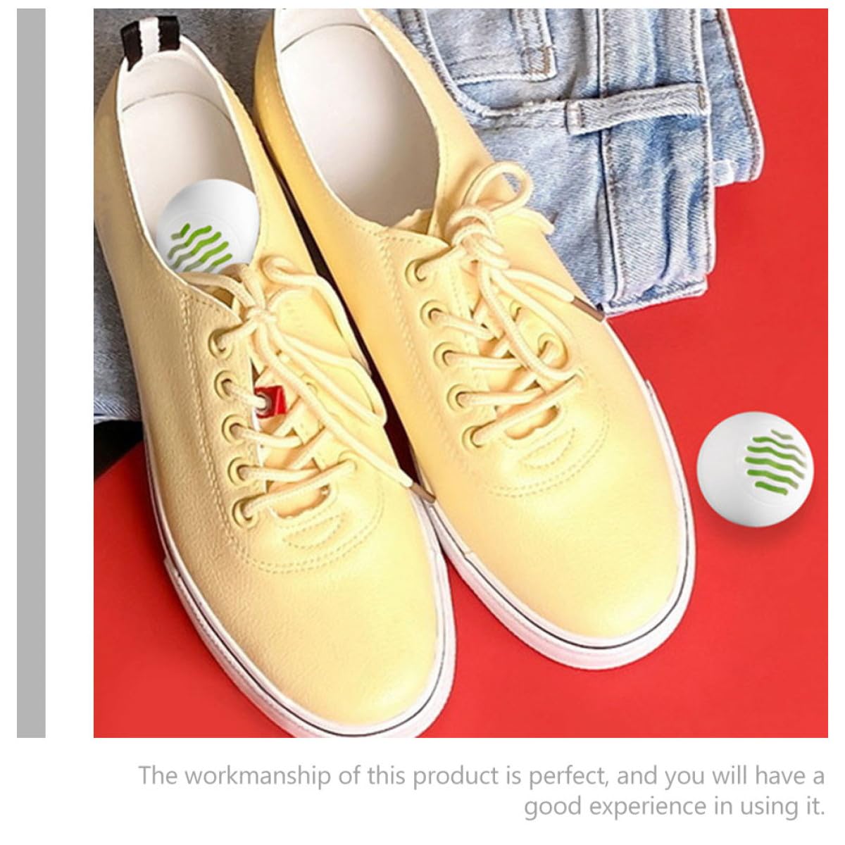 Hemobllo 16piezas Bolas Desodorantes para Zapatos y Zapatillas Eliminador de Olores para Armarios de Zapatos Neutralizador de Olor de Pies y Calzado