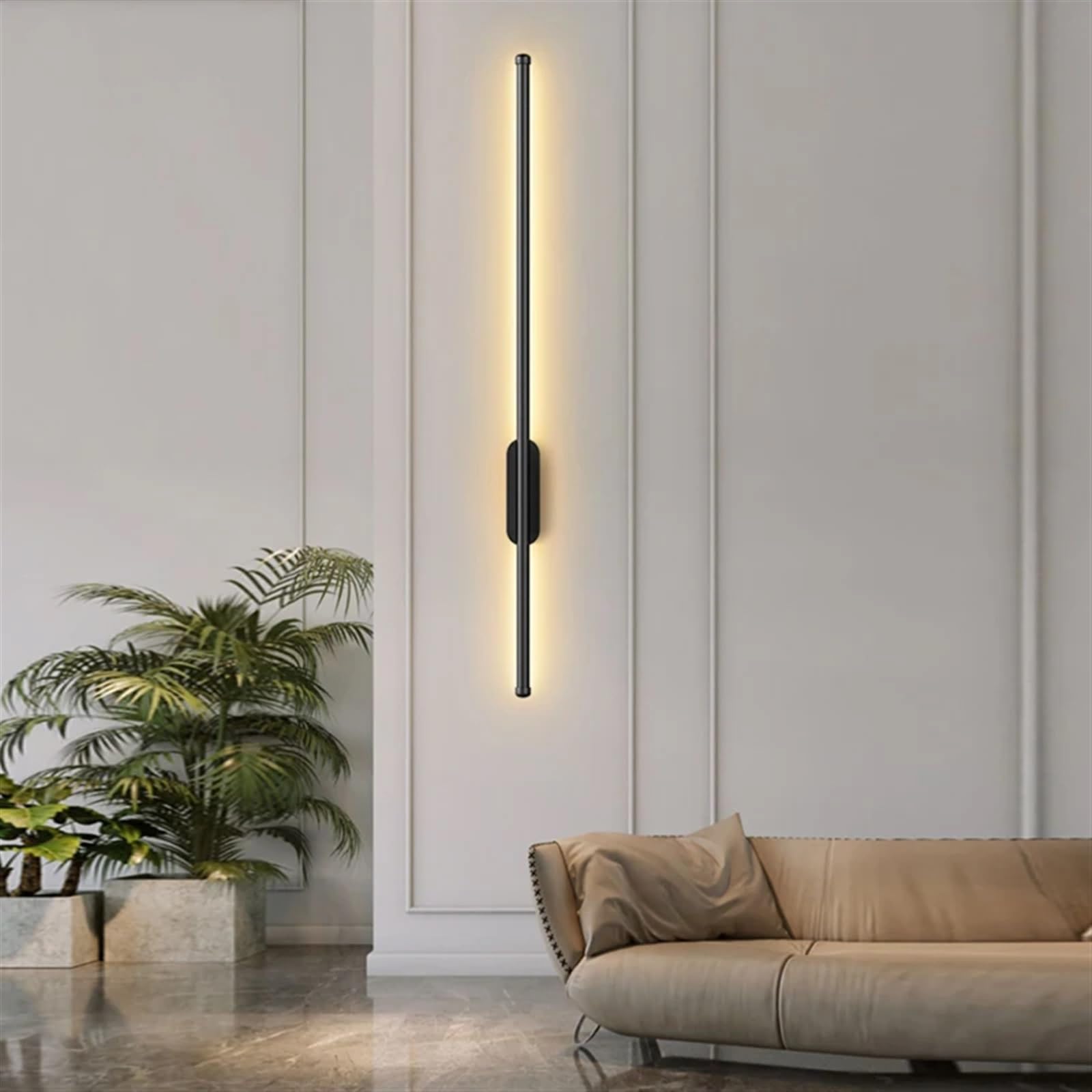 Lampe murale LED SAGESWA blanc chaud pour couloir et cuisine