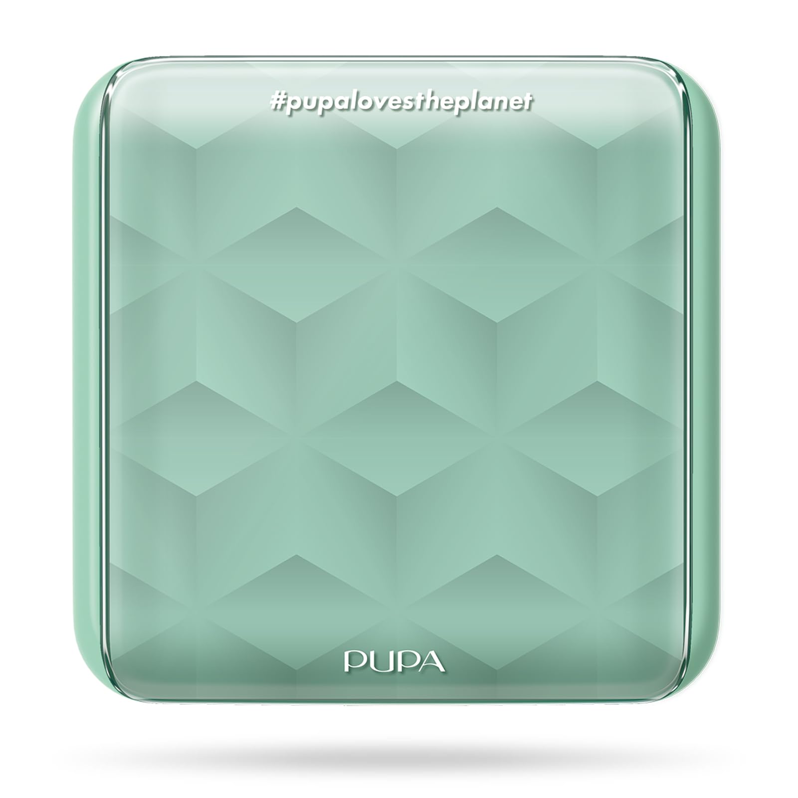 Pupa Aqua 001 Aquamarine Face and Eye Cosmetic Bag with Mirror 8g, teal - Image 2