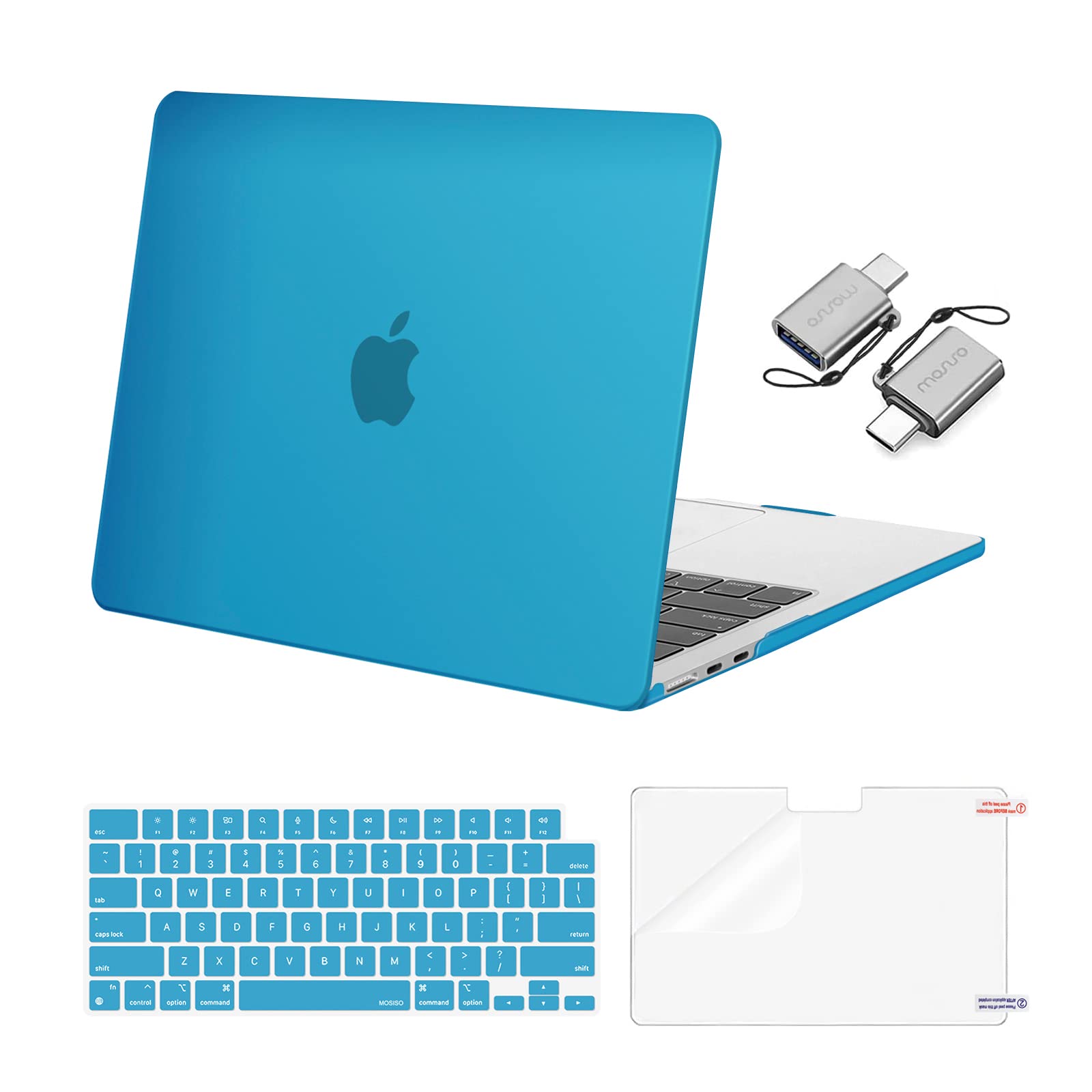 MOSISO Compatible with MacBook Air 13 inch Case M5 2026 M4 M3 M2 2025-2022