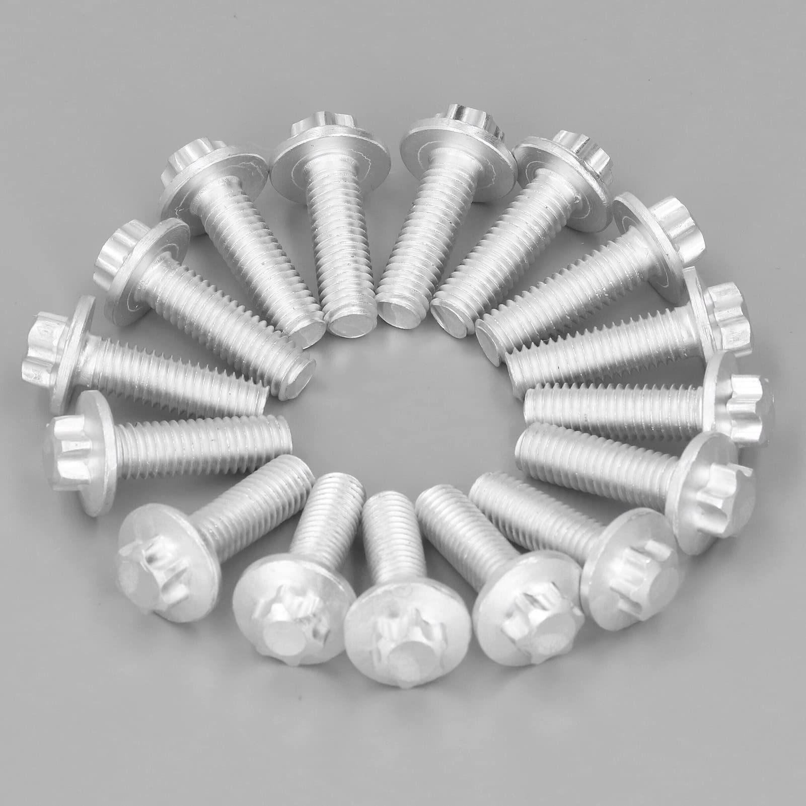 Aluminium Antiruggine Kit Bulloni Coppa Olio Motore 33 Pezzi per E88 E90 E91 E92 F23 F80 F61