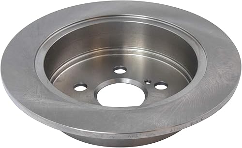 Miniatura 7 de TRQ Kit de pastillas de freno trasero y rotor, pinza de freno, kit químico, pastillas de freno, rotor de freno de cerámica sólido compatible con