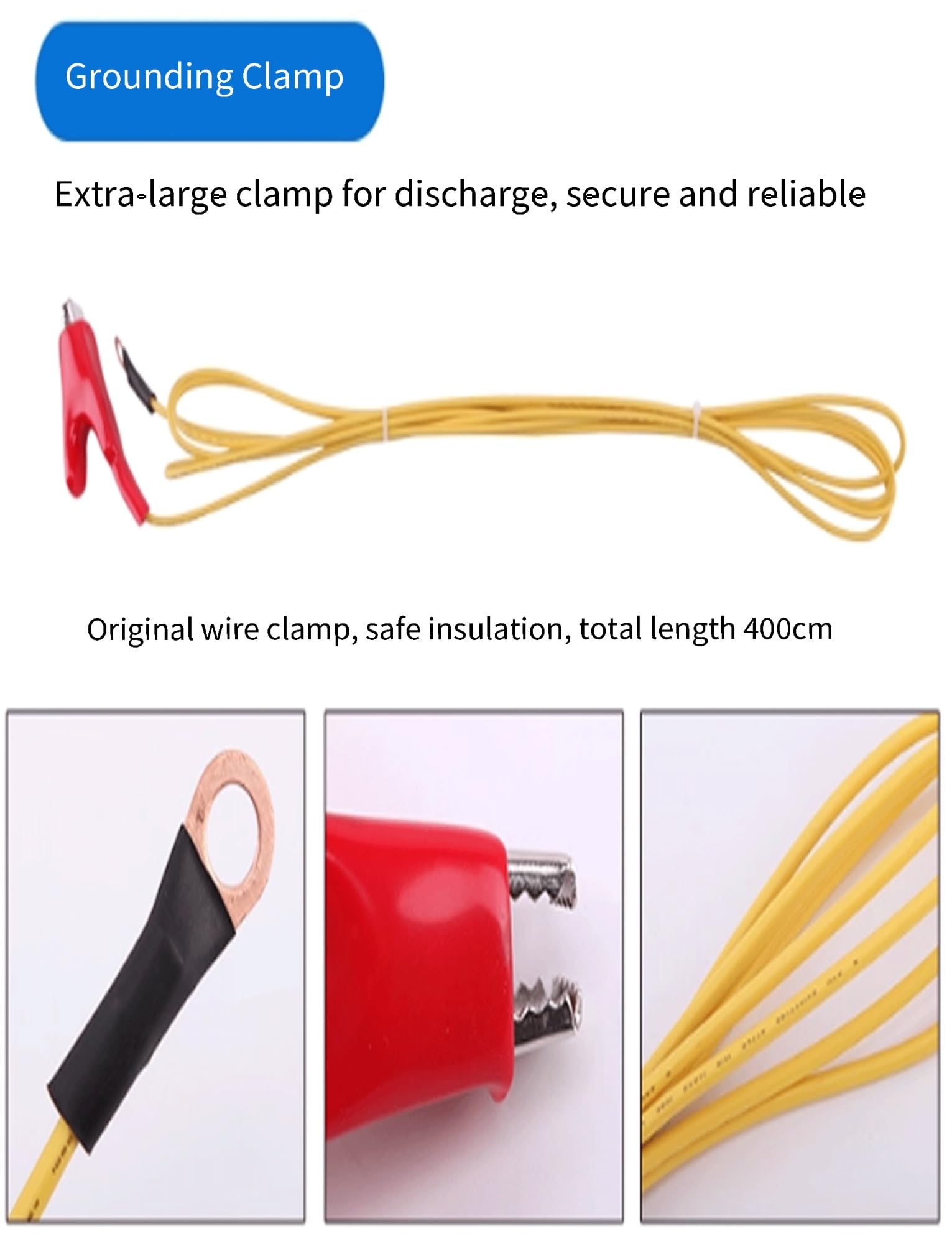 Bâton de décharge de ligne aérienne, tige de décharge isolée télescopique pour haute tension, résistance directe, convient pour les applications de 10 kV à 220 kV