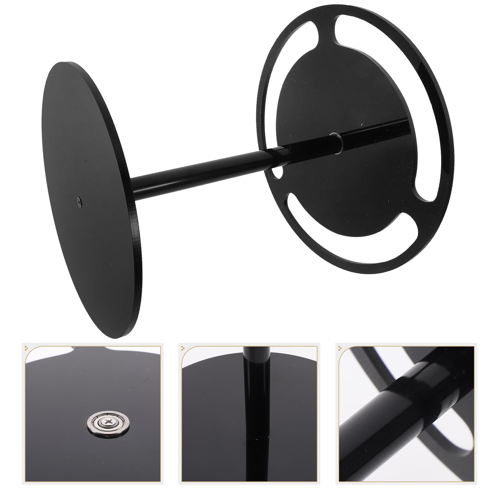 Mipcase Expositor De Gafas para Almacenamiento Soporte Giratorio para Gafas De Sol Organizador De Escritorio
