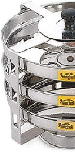 Miniatura 2 de Tabakh, DC-103, armazón Dhokla de 3 platos, acero inoxidable.