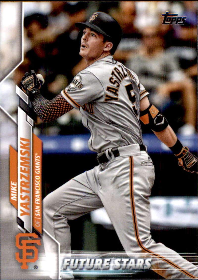 Amazon.com: 2020 Topps Series 1 Baseball #297 Mike Yastrzemski San  Francisco Giants Official MLB Trading Card : Collectibles & Fine Art