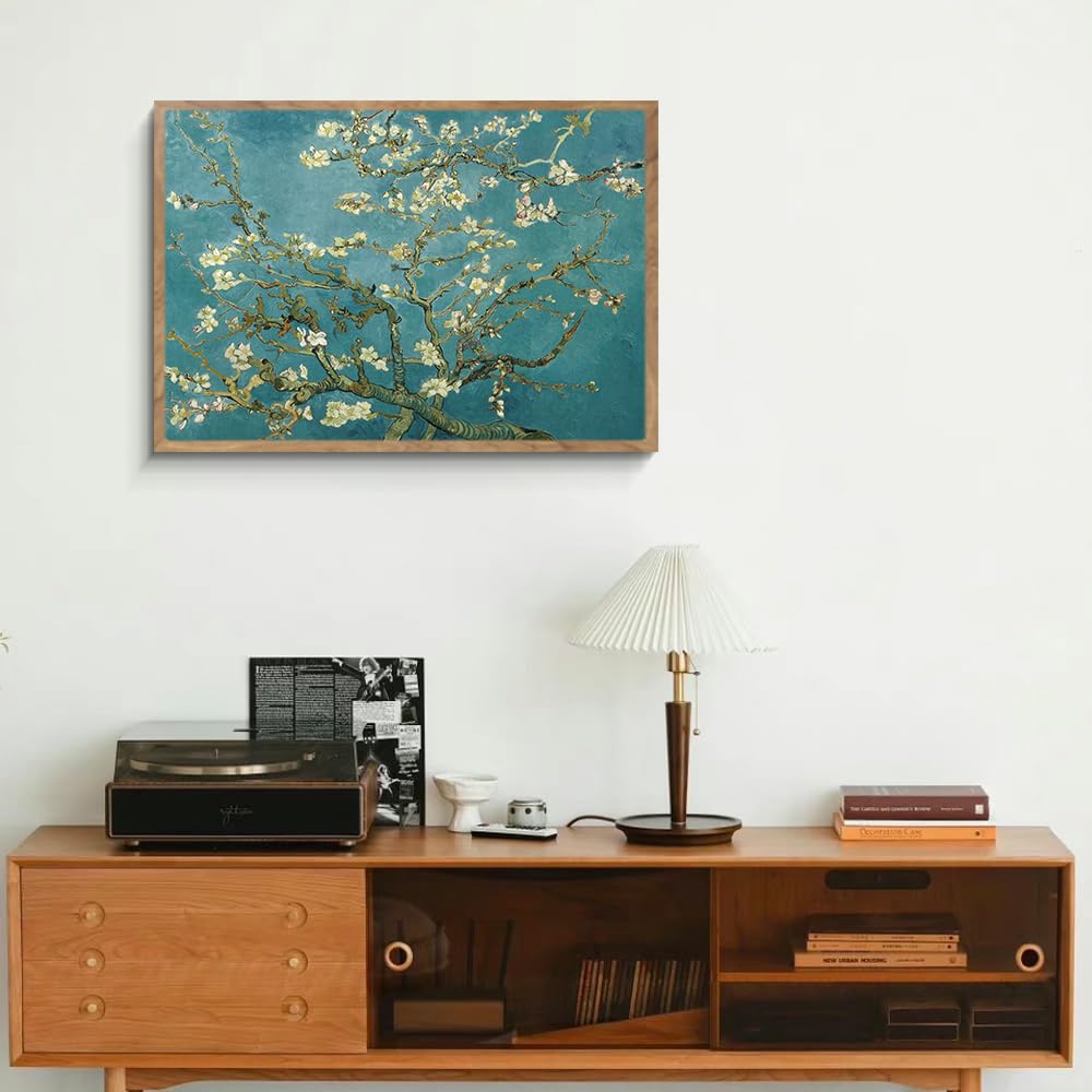 Amazon.co.jp: ゴッホ「花咲くアーモンドの木の枝」阪画屋 アート