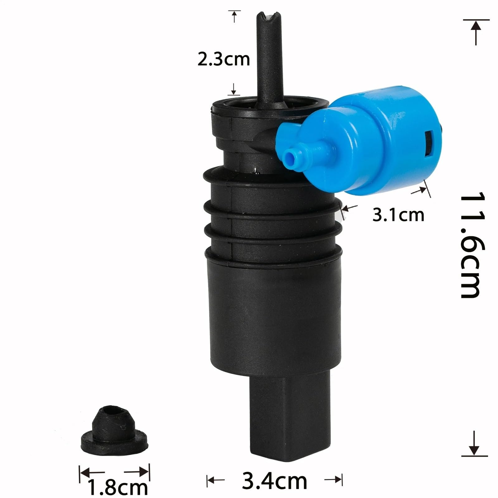 Bomba Limpiaparabrisa Para Seat León MK1 MK2 Ibiza Altea X Toledo Bomba de Agua Parabrisas | Bomba de lavado de agua del limpiaparabrisas delantero