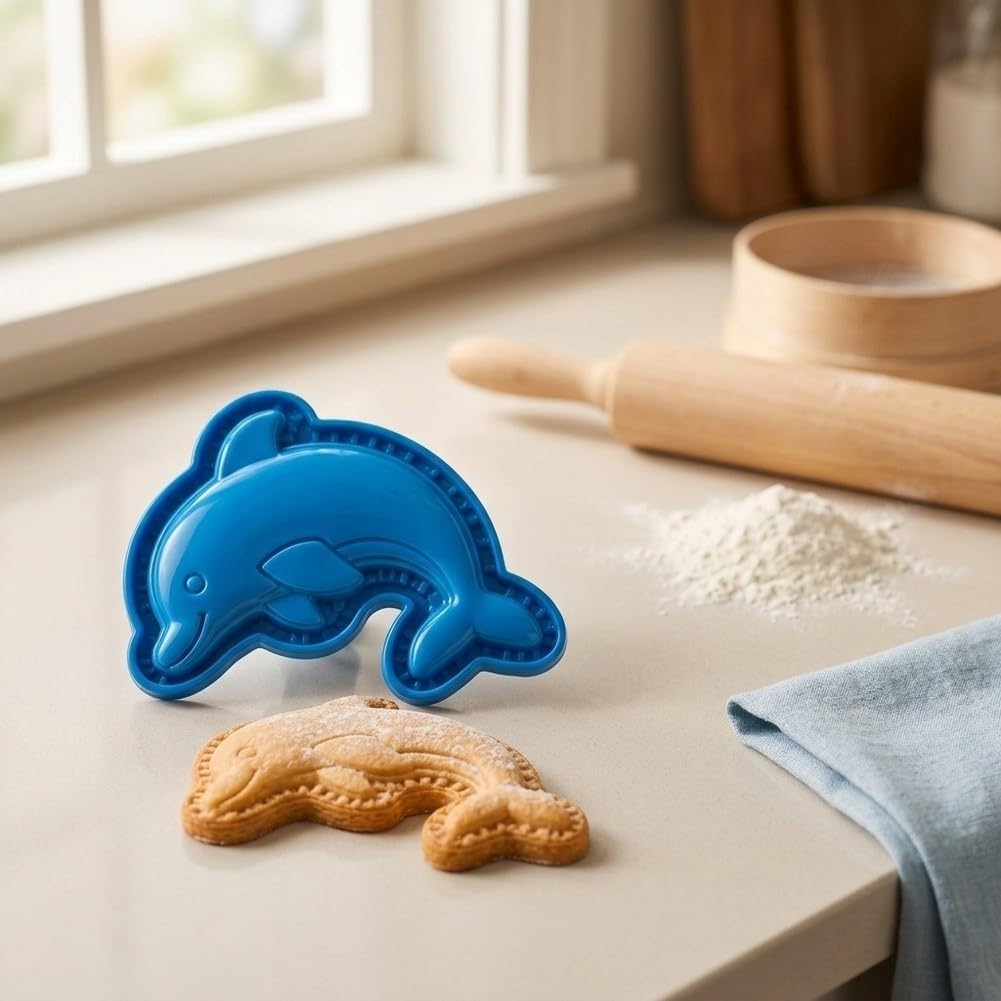 8-Piece Hand Pie Press Set Shapes Plastic 8-Piece Hand Pie Press
