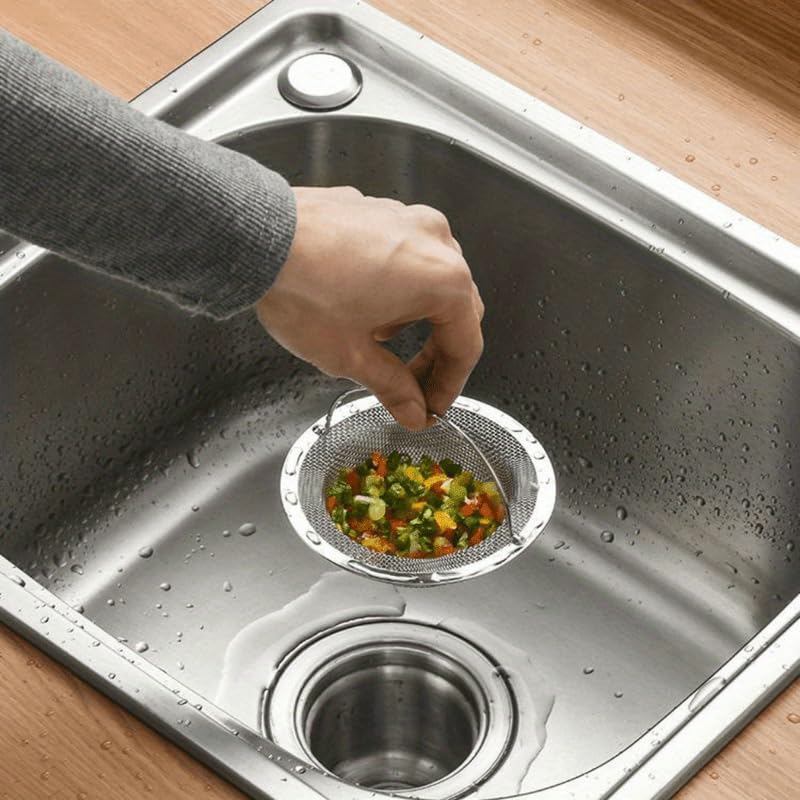 Colador de Acero Inoxidable Minimalista para Cocina 2 Unidades