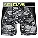 adidas Men's Climacool Mesh Single Boxer Brief Underwear, Grey Prime Camo/Black/Semi Solar Slime, X-Large
