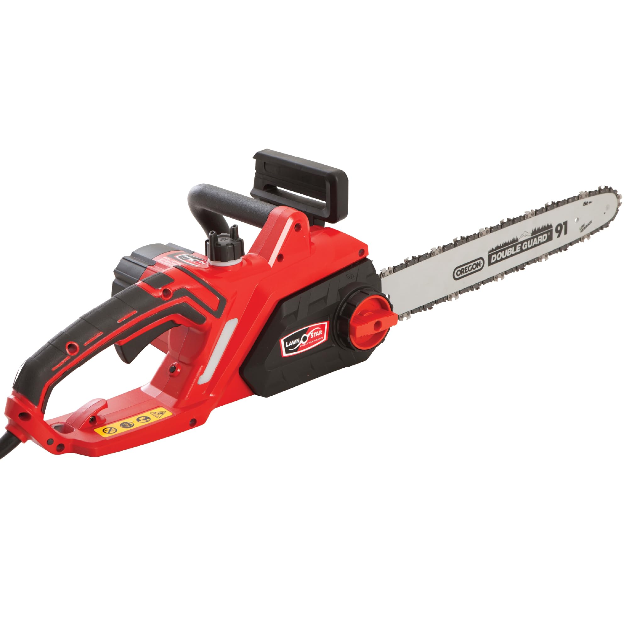 Lawn Star LSS 2440 SDS Electric Chainsaw | 2400W Motor, 40cm Oregon Bar & Chain | Tool-Free Tensioning, Auto Lubrication, Anti Kick-Back | Ideal for DIY Wood Cutting & Tree Trimming-image-33