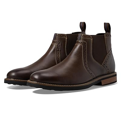 Nunn Bush Otis Plain Toe Chelsea Boot with KORE Walking Comfort Technology Men