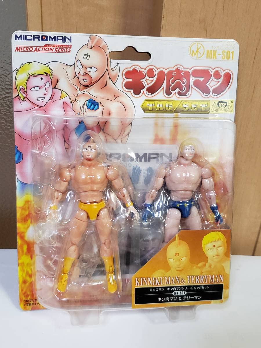 ミクロマン キン肉マン&テリーマン 2体セット 未開封 タカラ 超人 ゆでたまご Amazon | ミクロマン キン肉マン キン肉マン ＆ テリーマン