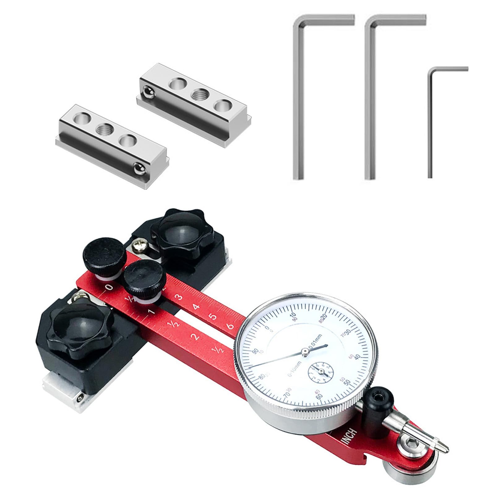 Fromceo Precisions Sawer Alignment Gauge Calibrator Dials Indicators With Adjustable Nut For Accurate Measurements Table Sawer Jigs For Woodworking