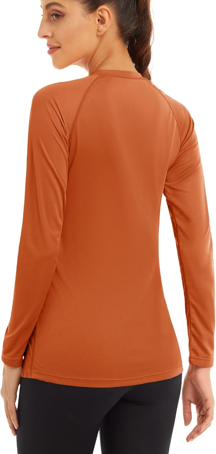 MAGCOMSEN Women's Long Sleeve Shirts UPF 50+ Sun Protection Shirts for Hiking Fishing Workout Rash Guard - Image 2