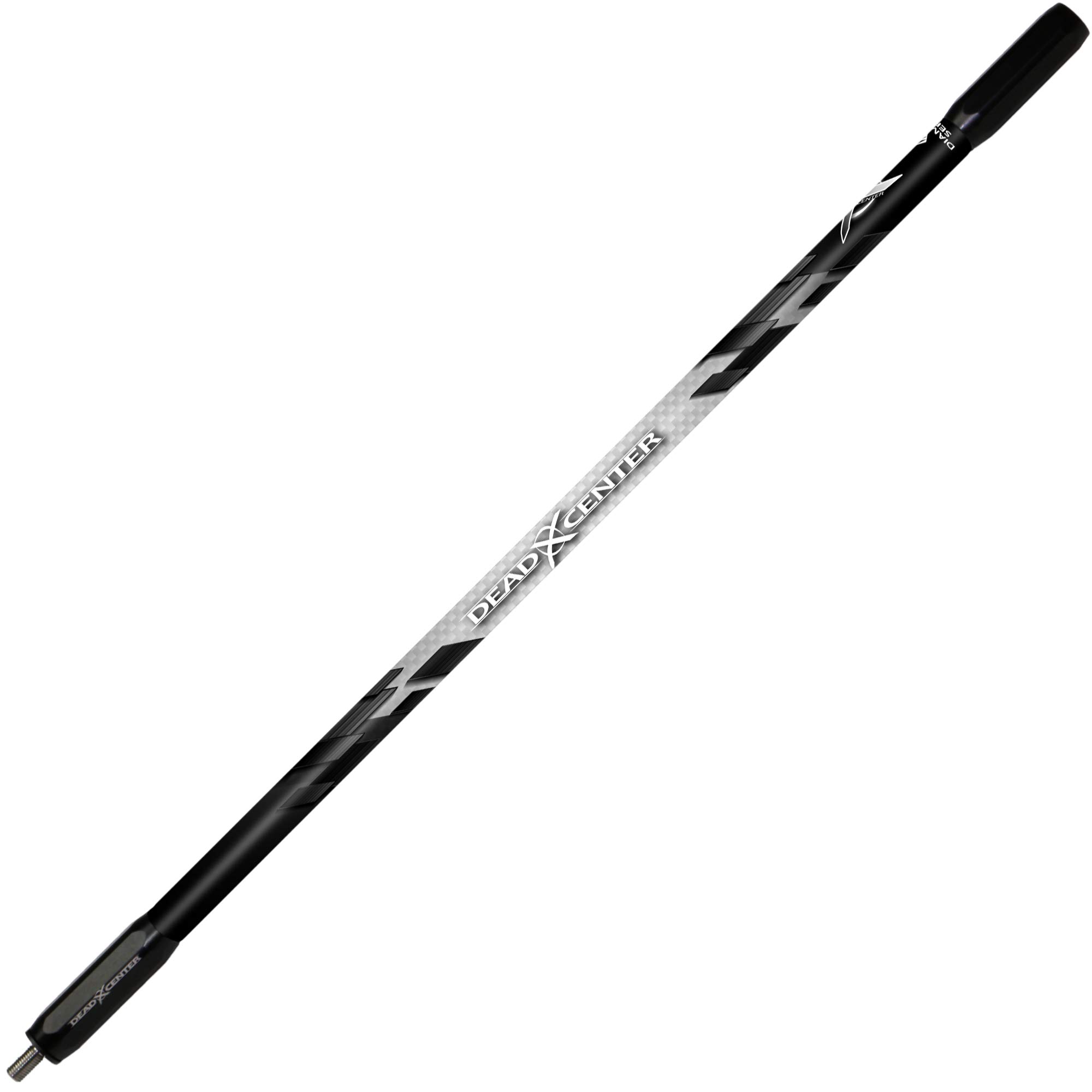 Dead Center Archery Products Diamond Series Carbon Stabilizer (White, 30)