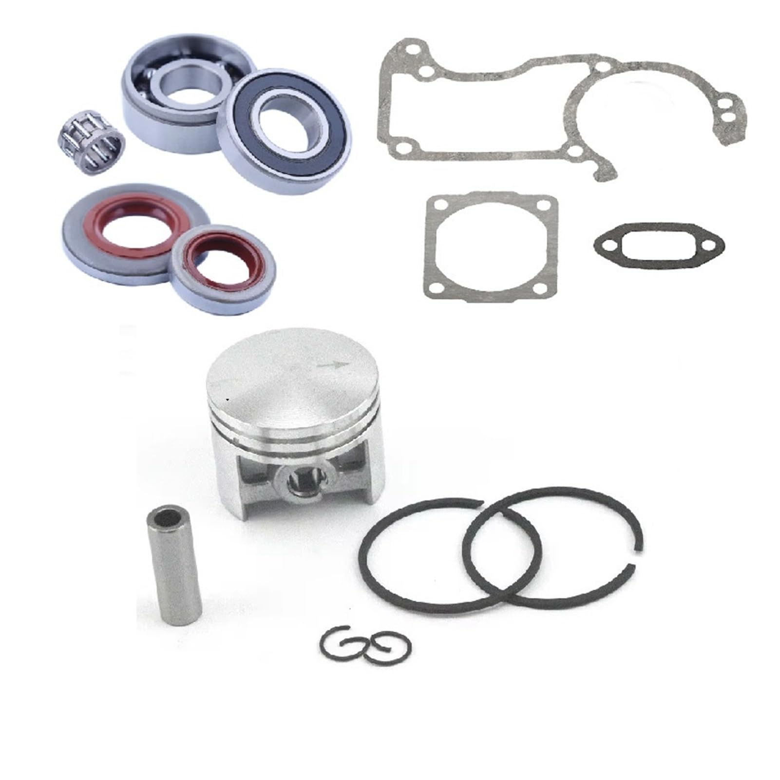 Pièce de réparation de moteur de tronçonneuse roulement piston 024