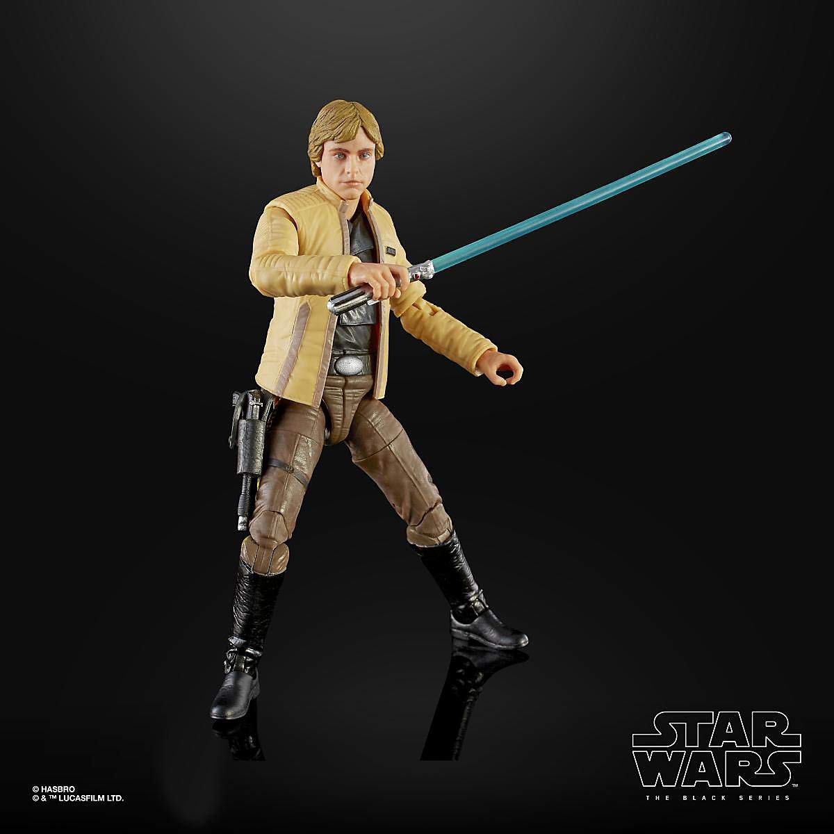 Hasbro- SW 19CM Luke Skywalker Ceremony Figurka 19 cm Star Wars Black Gloval Convention, Multicolor (HSBE5291EU4)