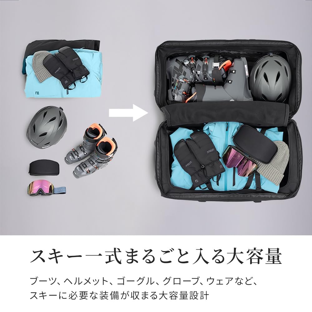 Amazon.co.jp: NNOUM ノアム 2026 キャスター付きバック NN25FKCB01