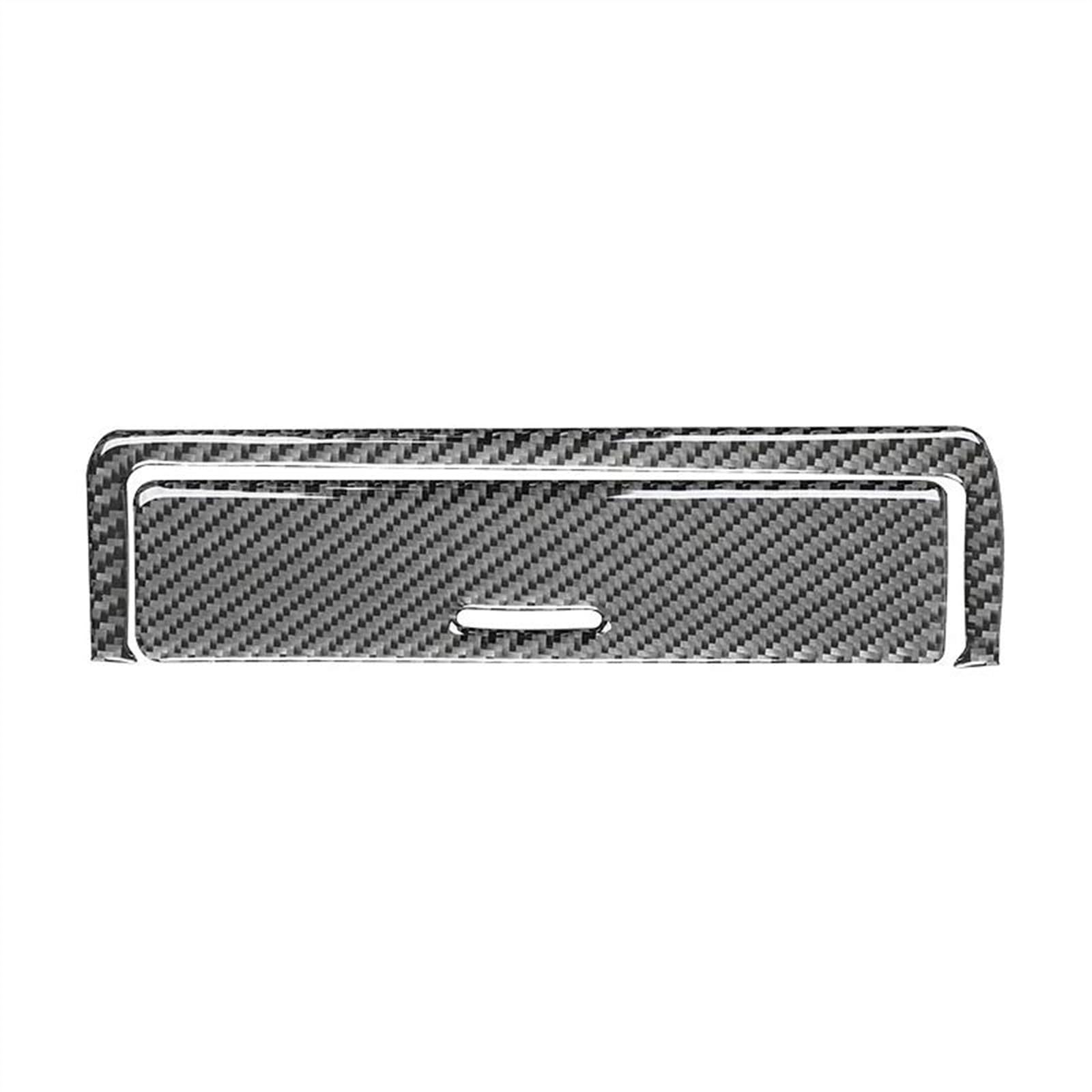 Piwine Black Car Interior Modification Transmission Shift Box Button Panel Trim Cover Stickers Accessory For 3 Series E46 1999-2004