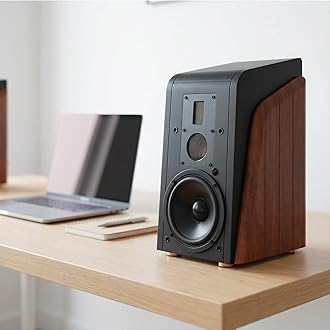 HiVi-Swans M300MKII Bluetooth& WiFi Bookshelf Speakers, 360W RMS Studio Monitors 3 Way Audiophile Speakers, Hi-Res Sound 6.5" Woofer Home Speakers for Desktop PC/TV/Turntable