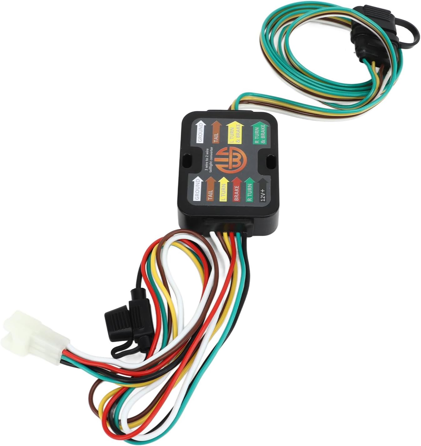 4 Pin Trailer Wiring Harness Kit, ABS Material, Replacement for, Outback, Legacy, Tribeca - Simple Plug in Connector, Reliable Signal Transmission, Perfect for Towing
