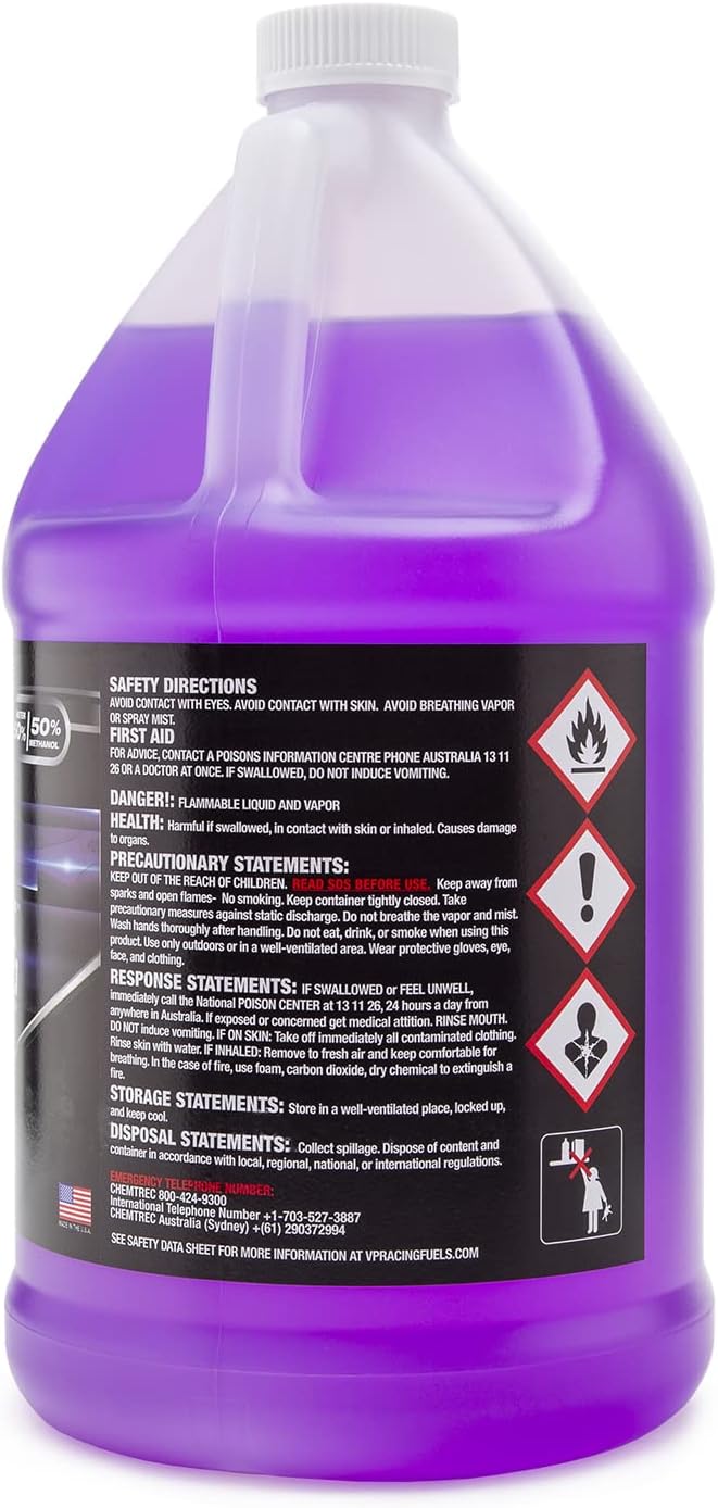 VP Racing Fuels Speed Sauce Injection Fluid, 1 Gallon, Pack of 4