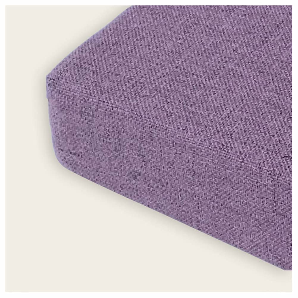 Coussin pour banc de jardin violet anti-douleur matelas de sol capitonné 80x30